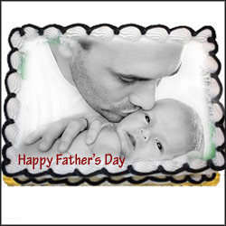 "Photo Cake to Dad - code 08 - Click here to View more details about this Product